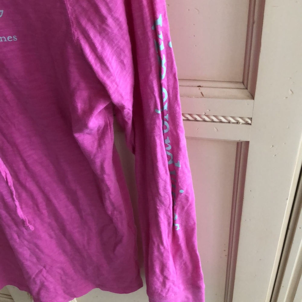 Vineyard Vines Women’s Long Sleeve Hoodie Shirt - Picture 4 of 9